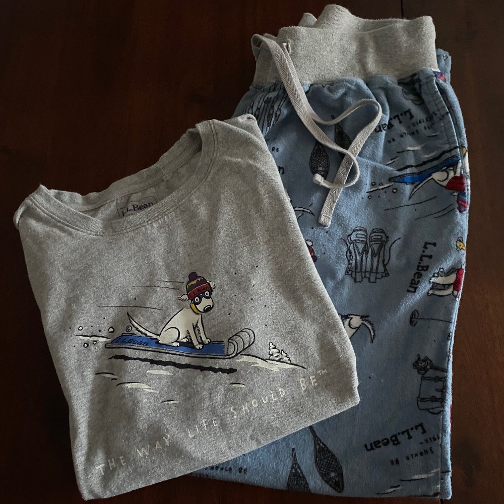 L.L. Bean pjs set